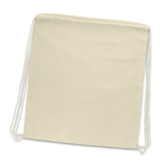 Cotton Drawstring Backpack - Unbranded (Plain)