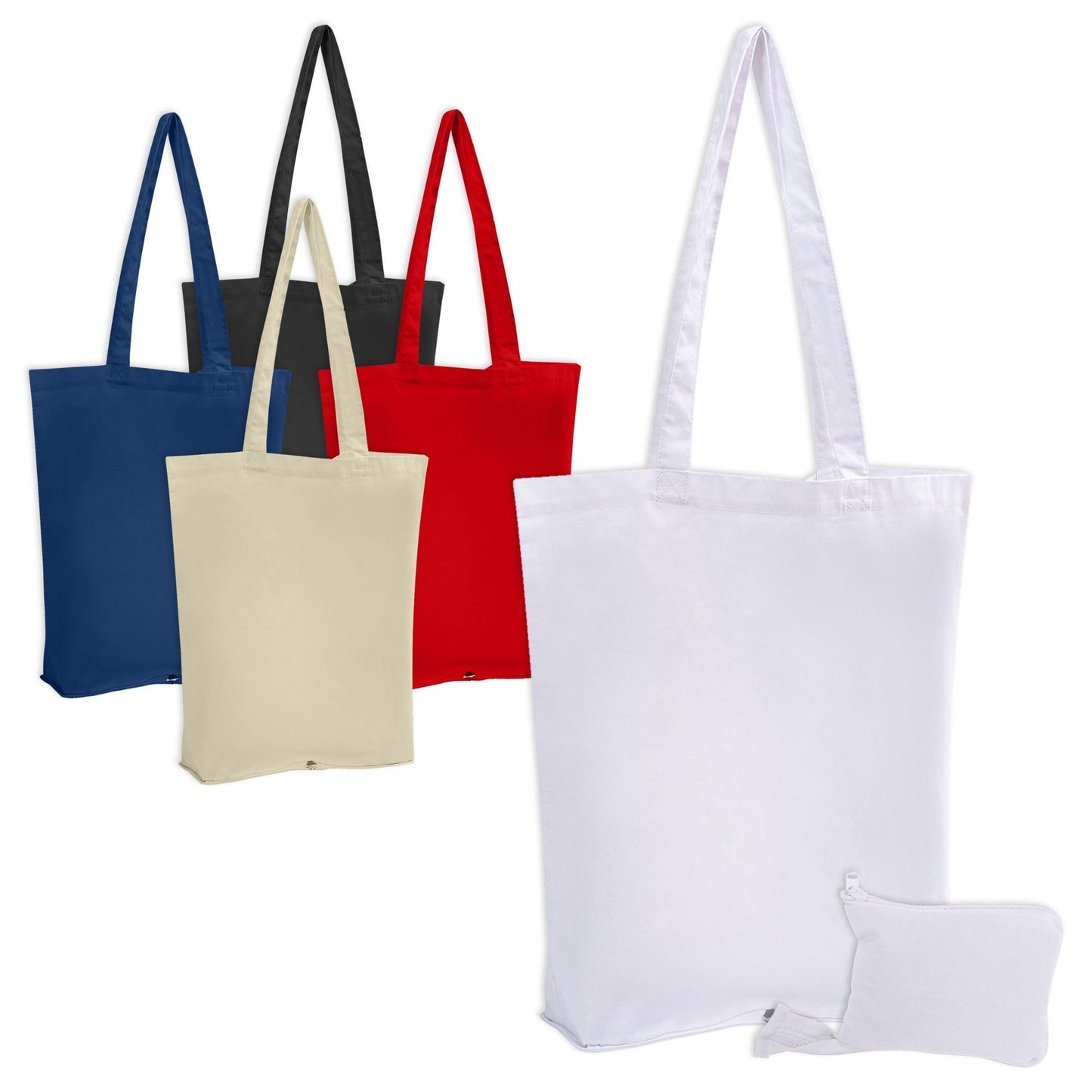 Foldable Calico Bag - Unbranded (Plain)