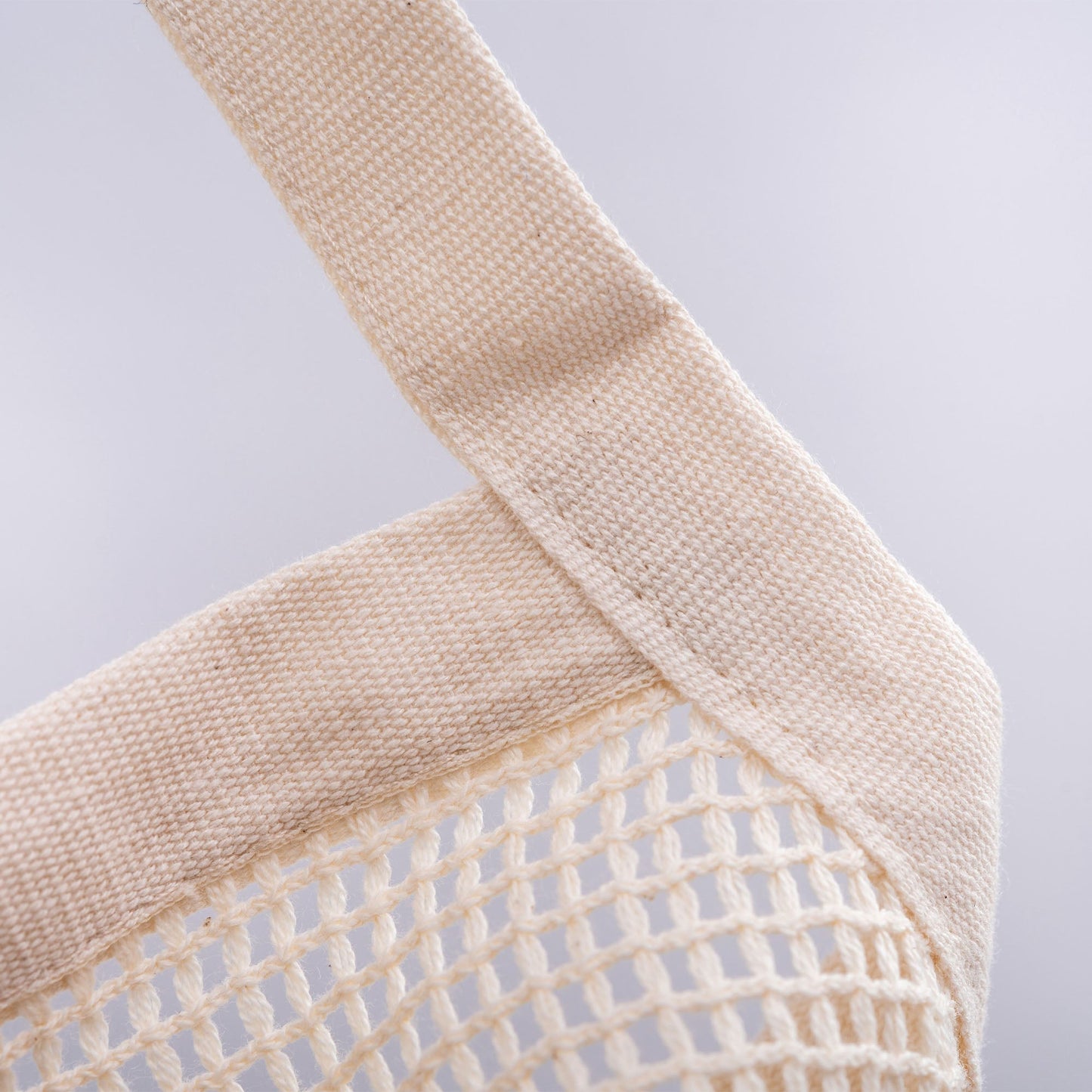 Jamaica Mesh Calico Tote Bag - Unbranded (Plain)