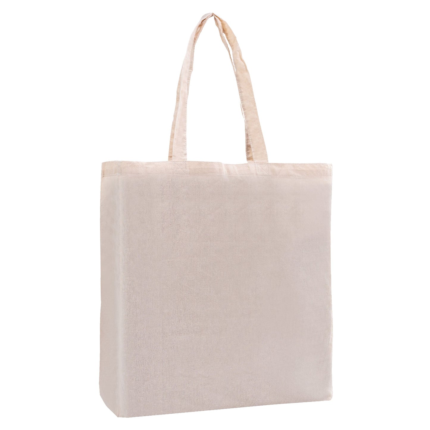 Colouring Calico Bag with Gusset - Unbranded (Plain)