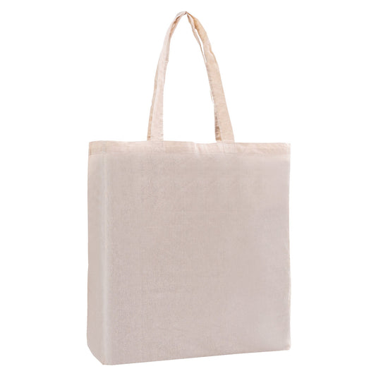 Colouring Calico Bag with Gusset - Unbranded (Plain)
