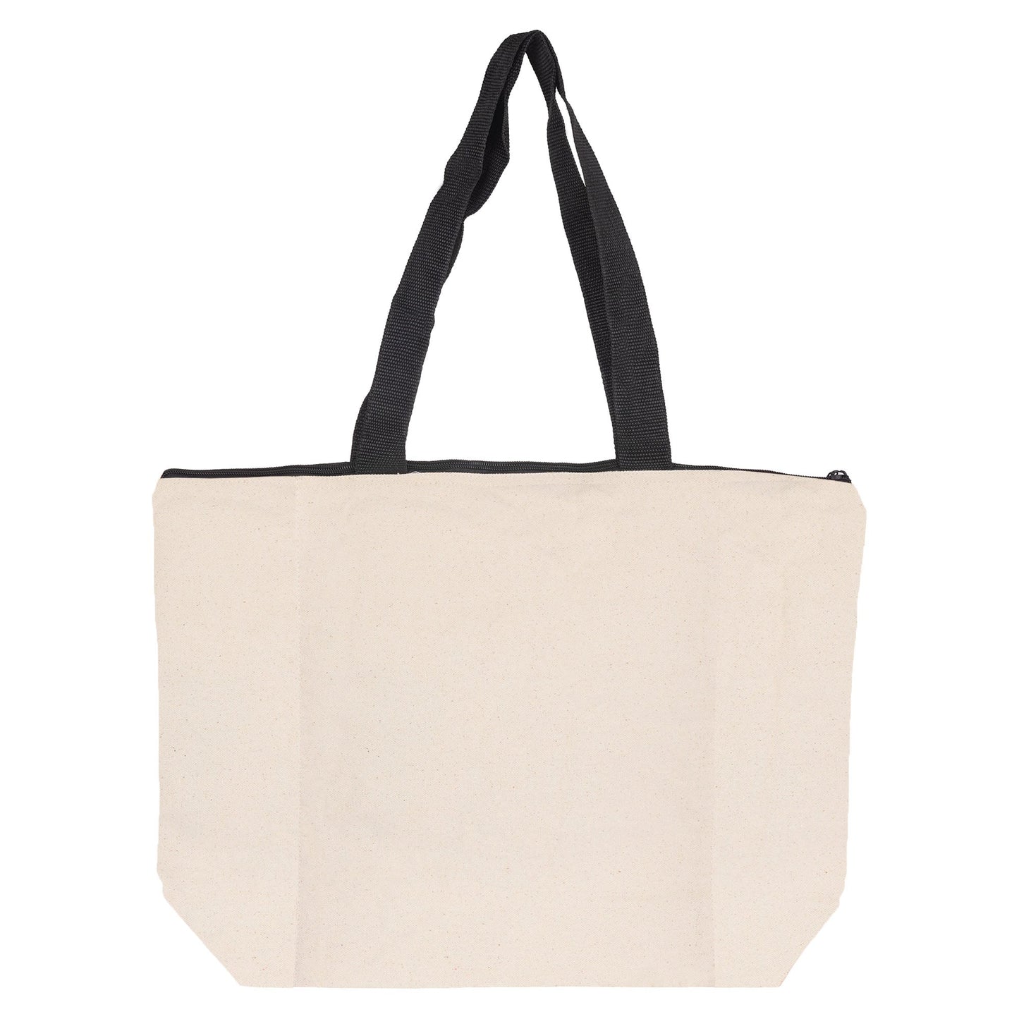 Colouring Calico Zip Shopper - Unbranded (Plain)