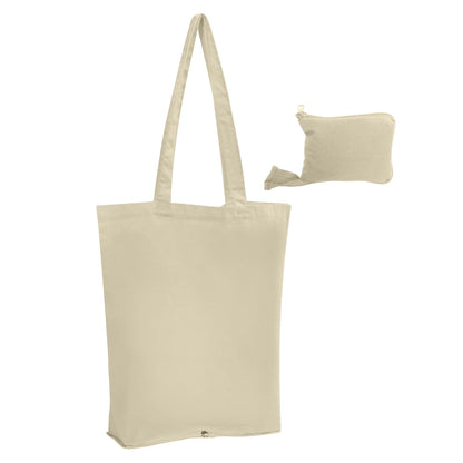 Colouring Foldable Calico Bag - Unbranded (Plain)