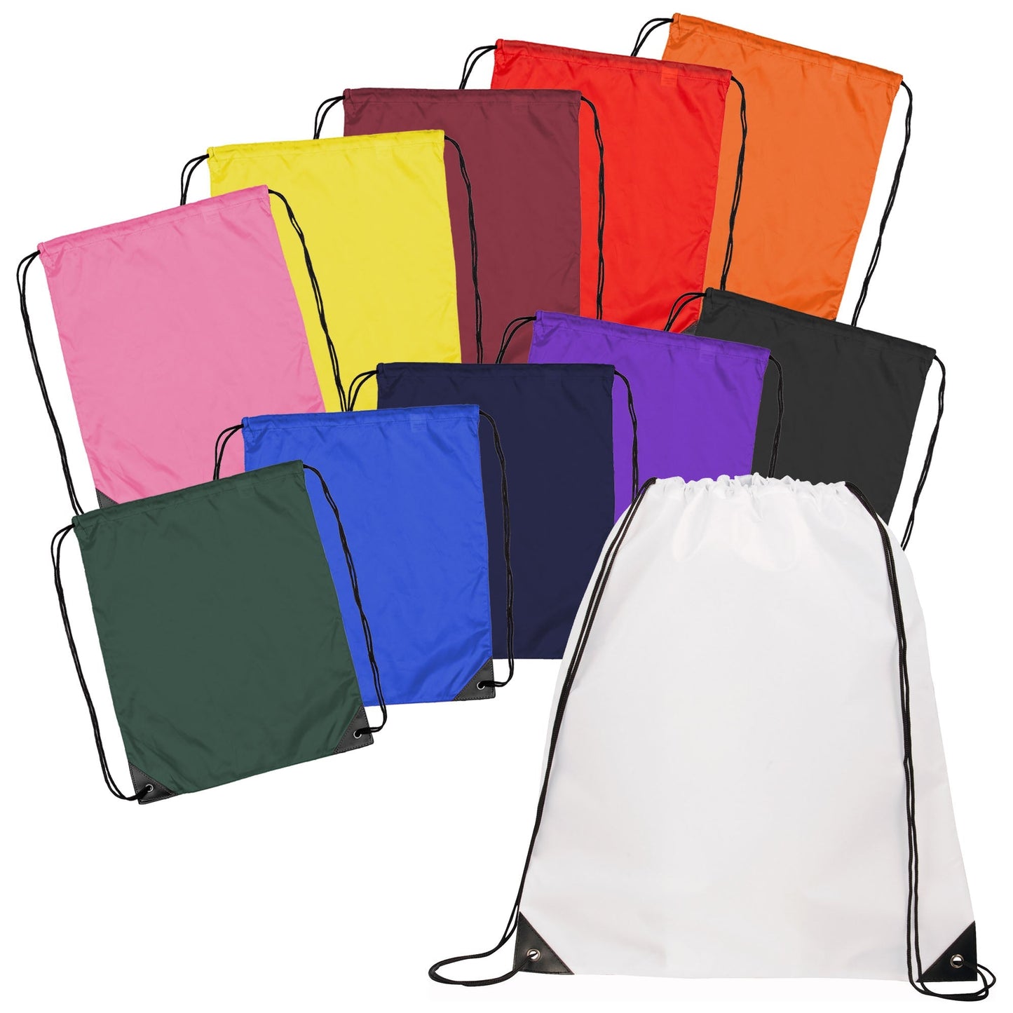 Nylon Backsack - Unbranded (Plain)