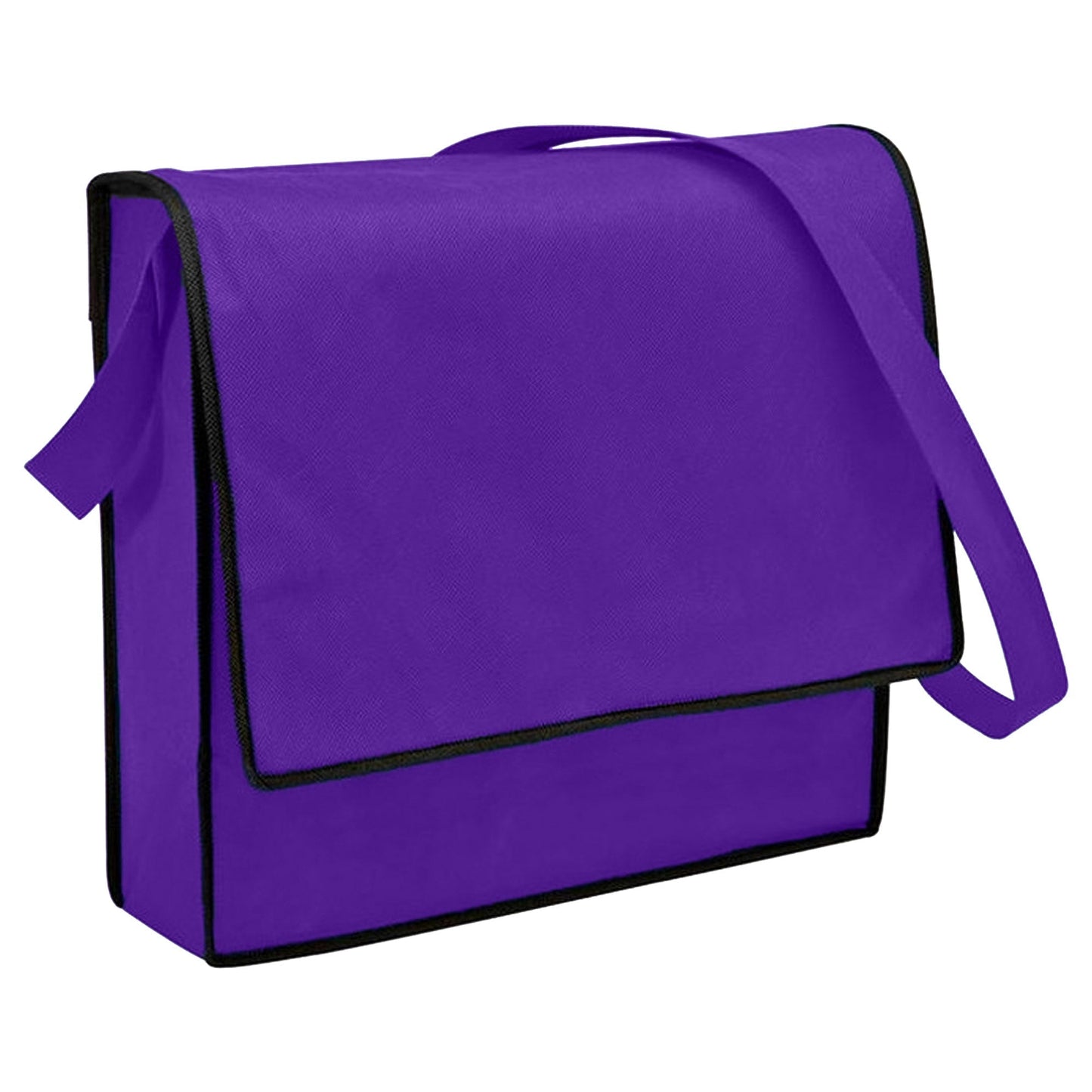Non Woven Flap Satchel - Unbranded (Plain)