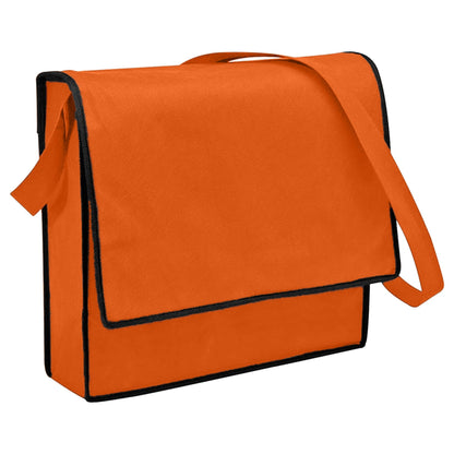 Non Woven Flap Satchel - Unbranded (Plain)