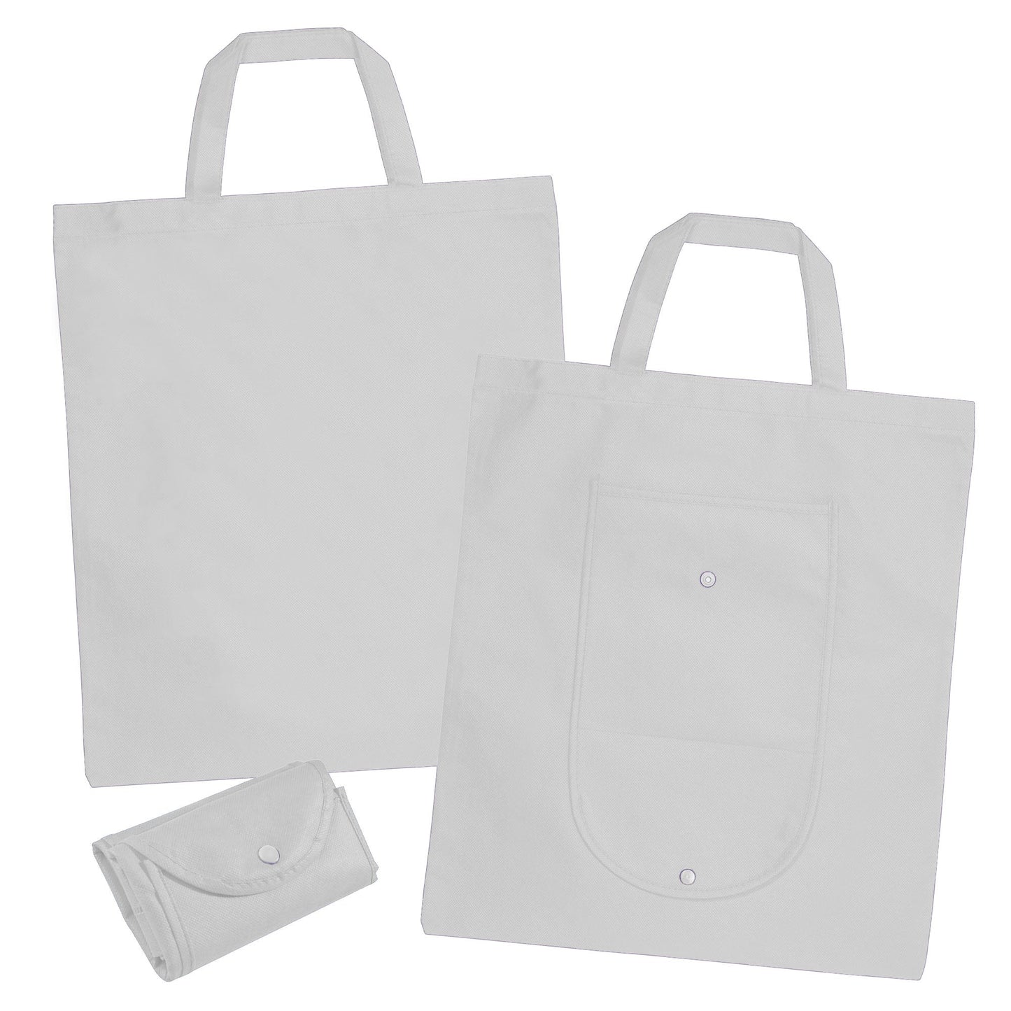 Non Woven Foldable Shopping Bag - Unbranded (Plain)
