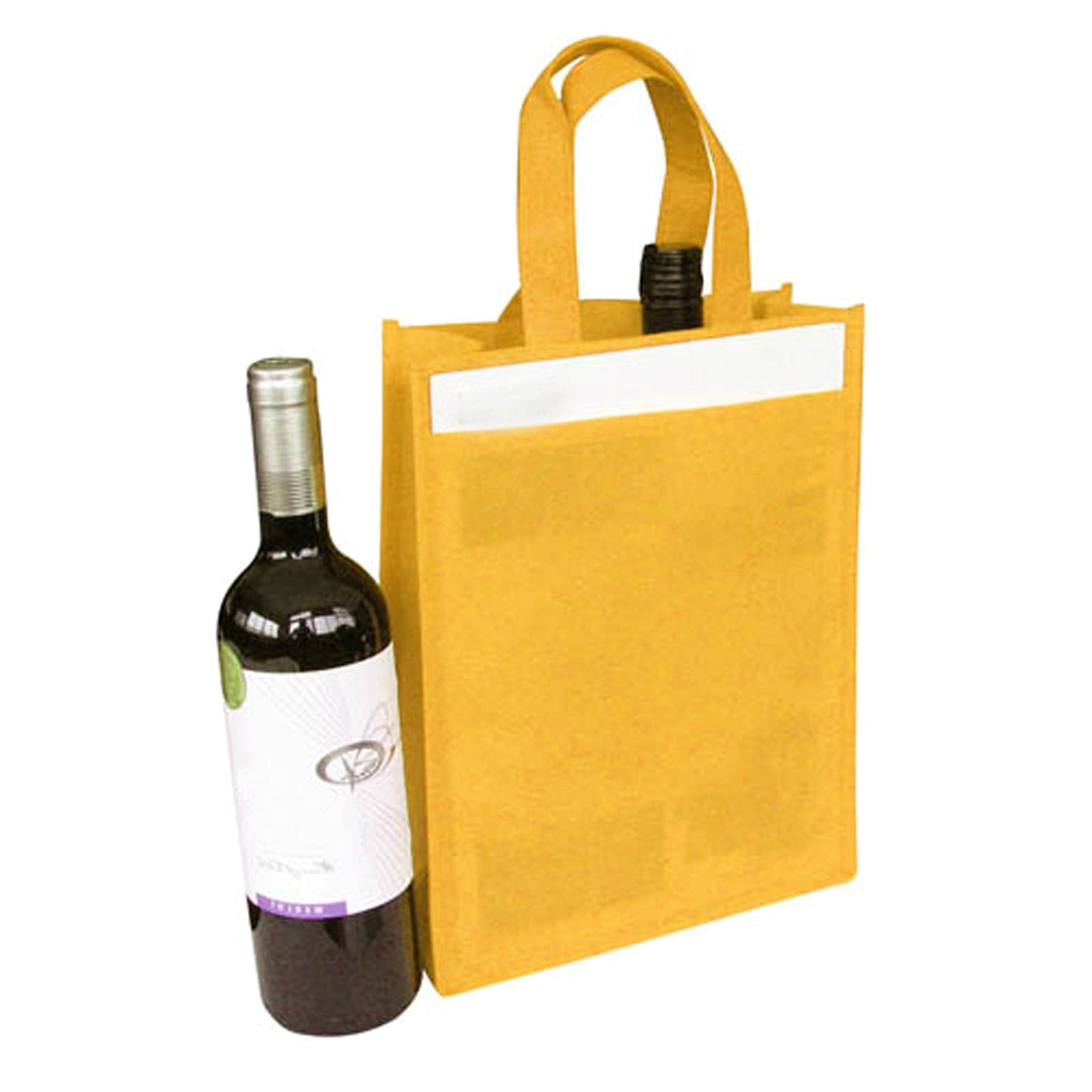 Non Woven 2 Bottle Bag - Unbranded (Plain)