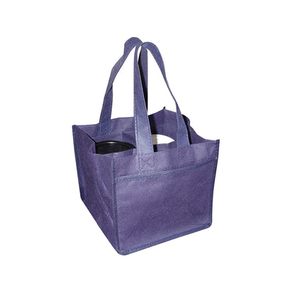 Non Woven 4 Coffee Cups Bag - Unbranded (Plain)