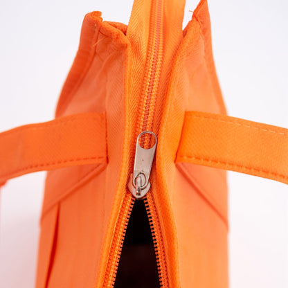 Non Woven Cooler Bag with Top Zip Closure - Unbranded (Plain)